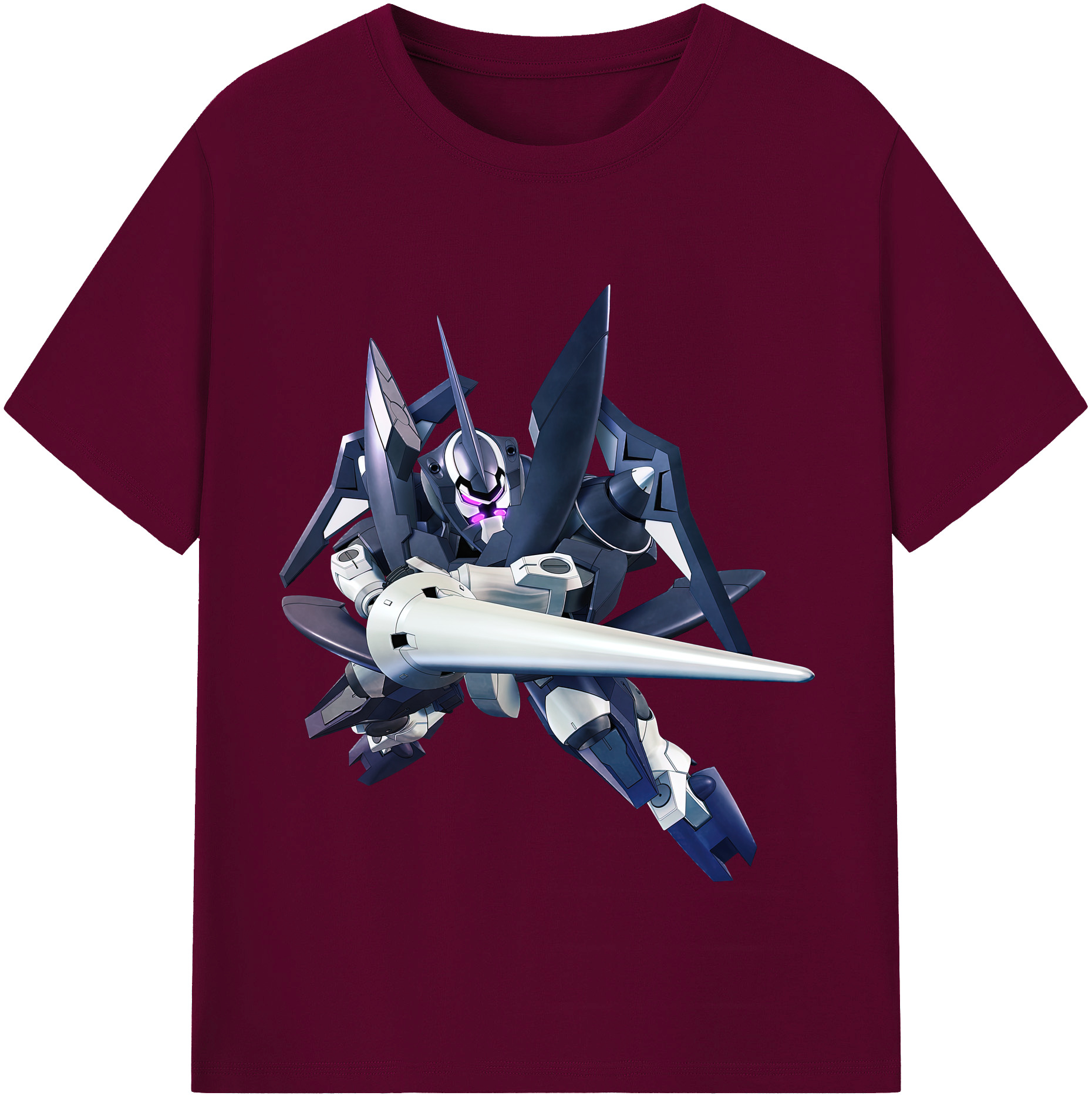 （画像用） 機動戦士ガンダム Mobile Suit Gundam レディースカジュアルプリントTシャツ（綿100％）